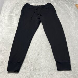 NEW‎ Frank & Eileen S 100% Cotton Black Jogger Sweatpants Made in USA
